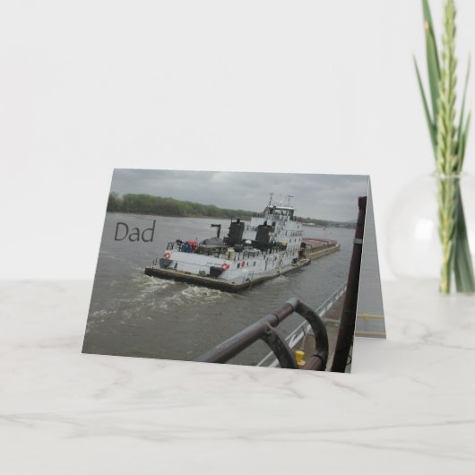 Bonne carte papa anniversaire par Janz (Devant)