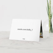 Bonne carte papa d'anniversaire (Dos)