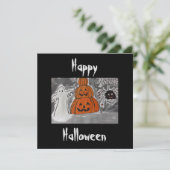 Bonne carte plat Halloween (Debout devant)