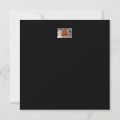 Bonne carte plat Halloween (Dos)