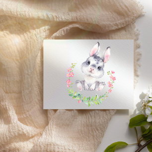 Bonne Carte postale Bunny de Pâques