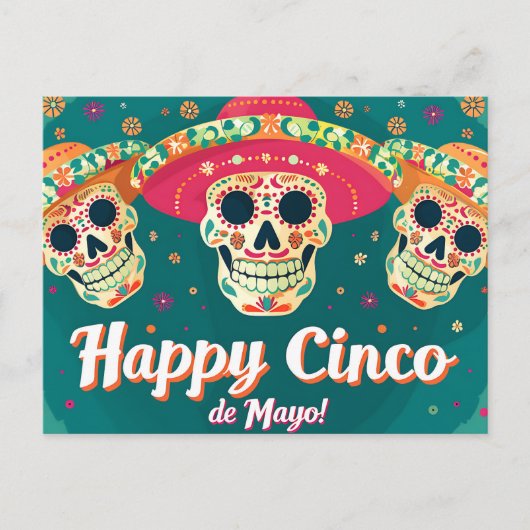 Bonne carte postale Cinco de Mayo (Devant)