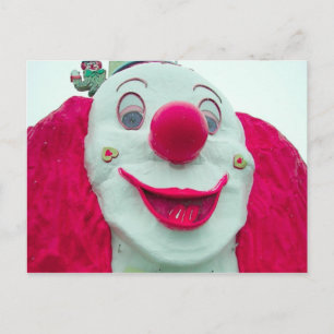 Bonne carte postale clown