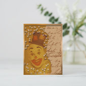 Bonne carte postale clown (Debout devant)