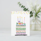 Bonne carte postale d'anniversaire (Debout devant)