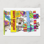 BONNE carte postale d'anniversaire par Nicole Jane (Devant)