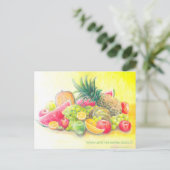 Bonne carte postale de fruits (Debout devant)