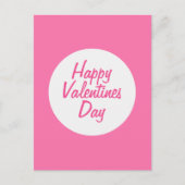 Bonne carte postale de la Saint-Valentin (Devant)