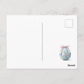 Bonne carte postale de Pâques (Dos)