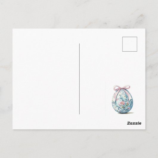 Bonne carte postale de Pâques (Dos)