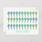 Bonne carte postale de Pâques (Devant / Derrière)