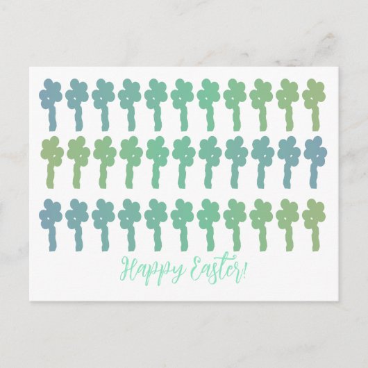 Bonne carte postale de Pâques (Devant)