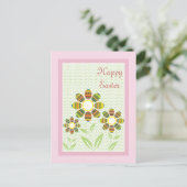 Bonne carte postale de Pâques (Debout devant)