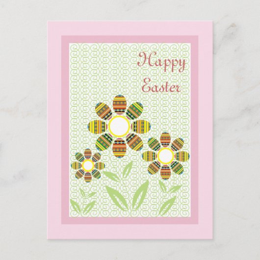 Bonne carte postale de Pâques (Devant)