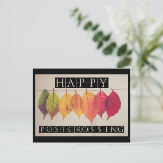 Bonne carte postale de poste (Debout devant)