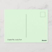 Bonne carte postale de poste (Dos)