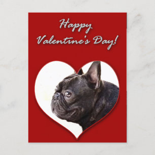 Bonne carte postale de Saint Valentin