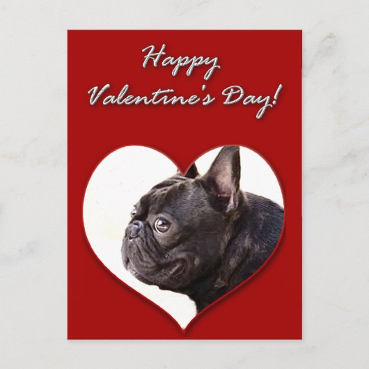 Bonne carte postale de Saint Valentin (Devant)