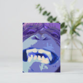 Bonne carte postale de singe de Chimp (Debout devant)