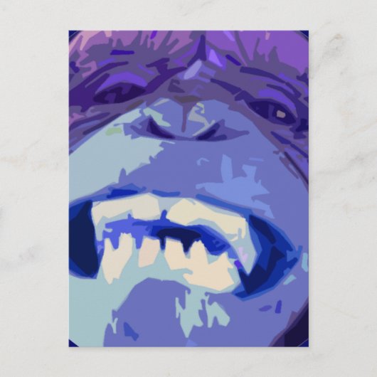 Bonne carte postale de singe de Chimp (Devant)