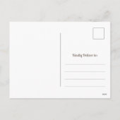 Bonne carte postale de voeux de Pâques (Dos)