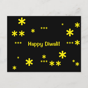 Bonne carte postale Diwali !