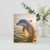 Bonne carte postale Dolphin (Debout devant)