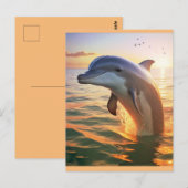 Bonne carte postale Dolphin (Devant / Derrière)