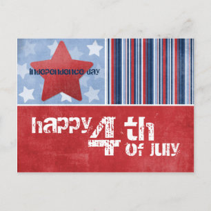 Bonne carte postale du 4 juillet