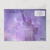 Bonne carte postale du 4 juillet (Dos)