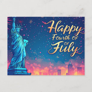 Bonne Carte Postale Du 4 Juillet