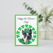 Bonne carte postale du jour de saint Patrick (Debout devant)