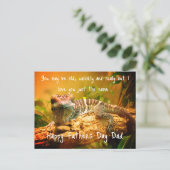 Bonne carte postale Fête des pères (Debout devant)