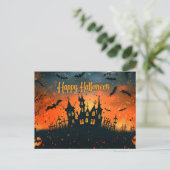 Bonne carte postale Halloween (Debout devant)