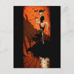 Bonne carte postale Halloween
