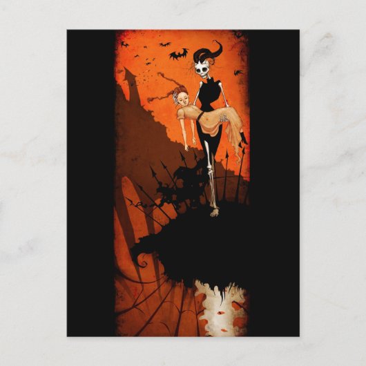 Bonne carte postale Halloween (Devant)