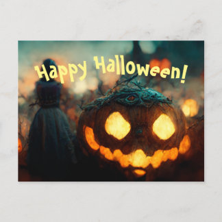 Bonne carte postale Halloween