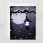 Bonne carte postale Halloween (Devant / Derrière)