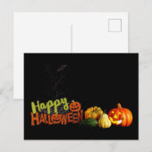 Bonne carte postale Halloween (Devant / Derrière)