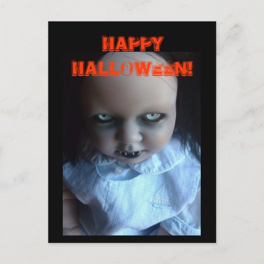 Bonne carte postale Halloween (Devant)
