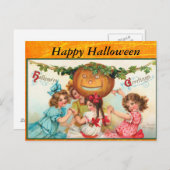Bonne carte postale Halloween Vintage (Devant / Derrière)