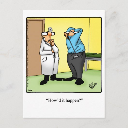 Bonne carte postale Humour (Devant)