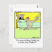 Bonne carte postale Humour (Devant / Derrière)