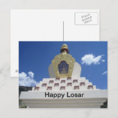 Bonne carte postale Losar Stupa (Devant / Derrière)
