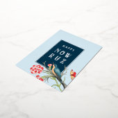 Bonne carte postale Nowruz Blue Songbird (Rotation)