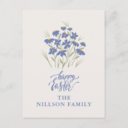 Bonne carte postale personnalisée de Pâques (Devant)