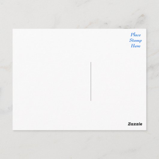 Bonne carte postale pour chien chiot chinois Shar (Dos)