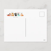 Bonne carte postale pour chien du Pub de Pâques (Dos)