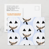 Bonne carte postale Rendez-vous Dentiste Halloween (Devant / Derrière)