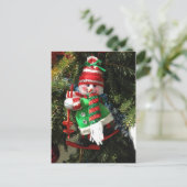 Bonne carte postale Snowman (Debout devant)